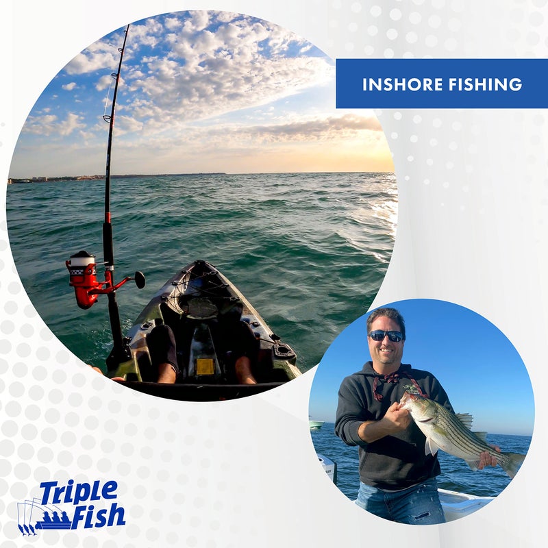 Triple Fish Monofilament Leader, 250 lb / 113.4 kg Test, .071 in / 1.80 mm Dia, Clear, 90 yd 82 m - Image 2